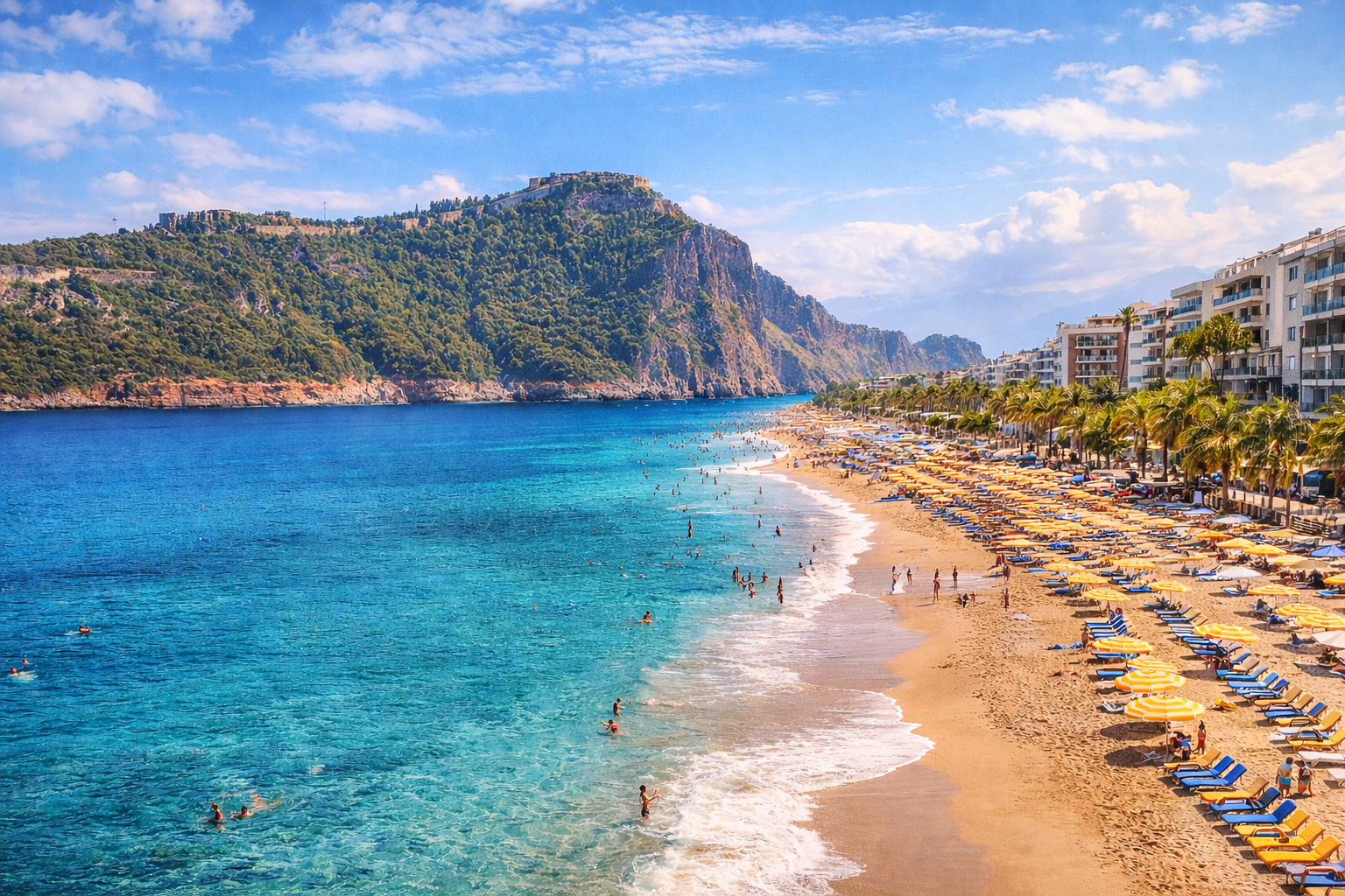 Kleopatra-Strand in Alanya