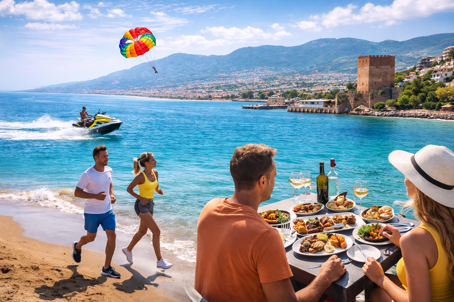 Touristische Aktivitäten in Alanya
